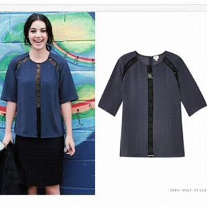 Aritzia Wilfred Mirabel Crochet Panel Blouse, size XXS